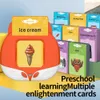 Puzzle anglais pour enfants, illumination avec insertion sonore, éducation précoce, Hine, Card Hine