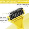 Combs Benepaw Safe Dog Dematting Comb Pet Hair Brush Grooming 2 Sided Professional Undercoat Rake For Easy Mats & Tangles Removing Cat