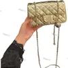 24ss new Women CF Bag Luxury Designer Bag Classic Flap Crossbody Bags Fashionable Diamond Pattern Sheepskin Leather Single Shoulder Bag Small Silver Ball Handbag