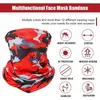 Bandanas wielofunkcyjny turban jazdy szalik jazdy na rowerze bandana mężczyźni kobiety szyi okładka przeciwsłoneczna jedwabna maska ​​wędkarska na zewnątrz