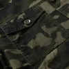 Neue Männer Warme Camoue Mantel Winddicht Wasserdichte Militär Jacke Lg-Ärmeln Stehkragen Cott Outdoor Herrenbekleidung l99X #