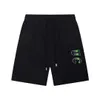 Gu High Version Spring/summer New Letter Green Toothbrush Simple Shorts for Men and Women