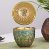 Cups Saucers Gilded Colorful Ceramics Tea Cup Individual Single Jianzhanyao Changing Master Bowl