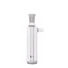 Оптовая дешевая курящая вода Dab Rig Bong Tipe Clear Mini Стеклянная масляная горелка для курения с силиконовым соломенным шлангом и 10 -миллиметровой масляной миской