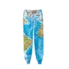 2021 Unisex World Map Sweat Pants 3D Joggers Pants Casual Trousers Men/Women Hip Hop Sweatpants Pantal Homme Streetwear Y0Pz#