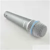 Microphones Microphone Beta57A High Quality Snare Tom Drum Micro Professional Super-Cardioid Dynamic Instrument Beta Wired Mic For S Dhhls