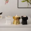 Bougeoirs carrés, petit support, bougie chauffe-plat de Noël en vrac pour tables de chambre