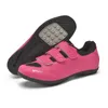 Chaussures à vélo de montagne Speed ​​Speed ​​Speakers Femmes Flat Road Slip on SPD Bicycle