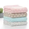 Cobertores Lão de coral Baby Blanket Born Blusable Swaddle Wrap Super Bedding Multifunction Star recebendo