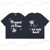 Herr t-shirts trasiga planet skjorta män t skit designer t skjortor europeiska och amerikanska storlekar män skjorta tees sommar casual rund nacke kort ärm t240326