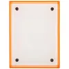 إطارات طاولة مصورة Office Orange Orange Frame Frame ذات الجدار. حامل ترخيص أكريليك