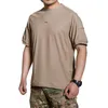 Men Camouflage Tactical QuickDrying TShirt Army Military Combat Short Sleeve Tops Oneck gym T Shirts Casual Oversized Tee 240315