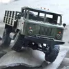 Электрический/RC автомобиль военный грузовик GAZ WPL B24 альпинистский автомобиль 1/16 дистанционное управление альпинистский автомобиль RTR KIT 4WD RC DIY игрушка T240325