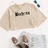 女性の戦車Camis Bichota Crop Top Bichota TシャツKarol G Crop Top Fan Gigh