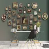 Frame European Retro Wall Decoration Frame Gold Resin Frame Family Picture Frame Bedside Table Frame Background Wall Baroque Frame