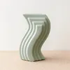 Vases Décorations de vase en céramique géométrique minimaliste moderne et créative
