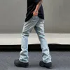 Jeans skinny Casual Fi Streetwear Pantol Pantalon d'été Ropa Hombre Vaqueros Pantalon en jean à jambe droite Distred Fit d2QI #