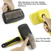 Peignes Benepaw Premium auto-nettoyant cheveux brosse pour chien lisseur confortable petit grand chien peigne outils de toilettage pour animaux de compagnie chat s'adapte à divers cheveux