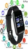 116Plus Smart Horloge Mannen Vrouwen Fitness Tracker Hartslag Bloeddrukmeter Sport Waterdichte Smartwatch Voor Android IOS7833981