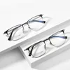 Zirosat 9009T Optiska glasögon Pure Fullrim Frame Recept Eglaslasser RX Män för manliga glasögon 240313
