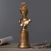 彫刻古代ギリシャの女神アポロ彫刻オフィス装飾デビッドヘッドレジン彫像装飾モダンホームデコレーションアートギフト
