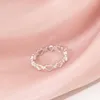 Кольца кластера, милое полое кольцо в форме сердца с ярким цирконом, кольцо для женщин и девочек, подарок на день рождения