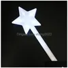 Decoração de festa Star Glow Wands LED Light Up Magic Wand Flashing Sticks Super Bright Natal Aniversário Dia das Bruxas Ação de Graças Conc DHPD7