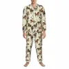 Sunset Horse Pajama Sets Autumn Animal Druku