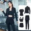 Flash Delivery 2022 Neues Yoga-Anzug-Set für Damen, Laufen, Sport, Fitnessstudio, Morgenlauf, Frühling/Sommer, professionelle, schnell trocknende Kleidung, Herbstmode