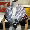 2024 letras de designer imprimir lenço de seda floral bandana para mulheres moda alça longa saco cachecóis ombro tote bagagem fita cabeça envoltórios