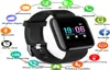 116plus Smart Horloge Mannen Bloeddruk Waterdichte Smartwatch Vrouwen Hartslagmeter Fitness Tracker Horloge Sport Voor Android IOS9370849