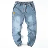 män vinter termiska jeans snö varmt stretch rak n ben jeans fleece denim lg byxor fi smal fit blå grå byxor s6ai#