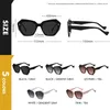 LIOUMO Luxury Polygon Frame Oversized Sunglasses Women Polarized Gradient Driving Glasses Men Trend Rivet Goggle zonnebril heren 240320