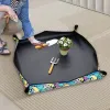 Liners Plant RepotTing Mat Printed Oxford Gardening Mat Soil Replacement Mat Waterproof Foldbar Dirt Catcher Tray Garden Supplies