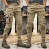 貨物ズボンマンHAREM Y2K TACTICAL MIRIVILA CARGOPANTS MEN TECHWEAR高品質の屋外ヒップホップワークスタックスラックスQ2YF＃