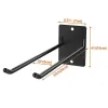 Rails Shovel Holder Wall Mount Steel Garage Tool Organizer Hanger Garage Storage Hook Hanger For Brooms Hoses Garden Hoes Rakes and