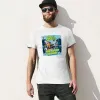 andy e as meias estranhas Meias estranhas chamando!Camiseta anime kawaii roupas masculinas camisetas engraçadas A9ar #