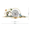 Wall Clocks Design Minimalist Silent Creative Fashion Nordic Watch Aesthetic Luxury Horloge Murale Living Room Decoration