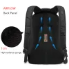 Sac à dos Crossten 17 "sac à dos pour ordinateur portable résistant à l'eau Port de chargement USB sac à dos multifonctionnel Durable cartable Mochila sac de voyage