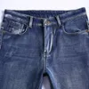 2023 Hiver Nouveaux hommes épais chaud gris jean style classique busin décontracté coupe régulière élasticité denim pantalon mâle pantalon z2vs #