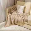 Одеяла, полое вязаное одеяло для кроватей, летний диван, ТВ, чехол, дорожное покрывало, плед с кисточками