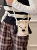 cute dog crossbody woven Spring Summer tote women bag handbags totes lady shoulder bags letter clutch be