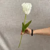 10pcs Big Tulip Fleurs artificielles branche de la fleur de soie tulipes décor de mariage fausses fleurs fête à la maison décoration de salon florel 240322