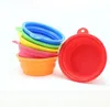 مغذيات الكلب أوعية 500pcs Pet Cat Bowl Puppy جرو الشرب سهلة الاستخدام خارجي تغذية تغذية المياه تغذية السفر بالجملة Del Dho1z