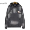 2024 Neue DesignermarkeHerbst und Winter Gewaschene alte Jacken mit Tiger-Print-Hoodies Neues loses Buchstaben-Herren-Damen-Top ZBR3