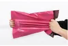 Partihandel 100 st/ party rosa poly mailer 10*13 tum express väska 25*35 cm postpåsar kuvert/ självhäftande tätning plastpåsar påse ll
