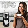1pc Chulux Single Serve Coffee Maker Fast Brewing Hine with Pods & Reusable Filter, Auto Shut-off, One Button Operation - Perfect for Hotel, Office, and Travel
