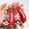 Fashion Cute Anime designs 3D Jewelry KeyChain Different Design PVC Key Ring Accessories 182901