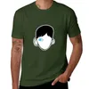 Regatas masculinas Wonder Book Camisetas curtas fofas camisetas pretas para homens