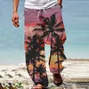 Summer Beach Hippie Harem Pants for Men Streetwear Baggy Boho Yoga Hawaiianss Drop Crotch Trouser Men's Clothing Sports Pants 62L3#